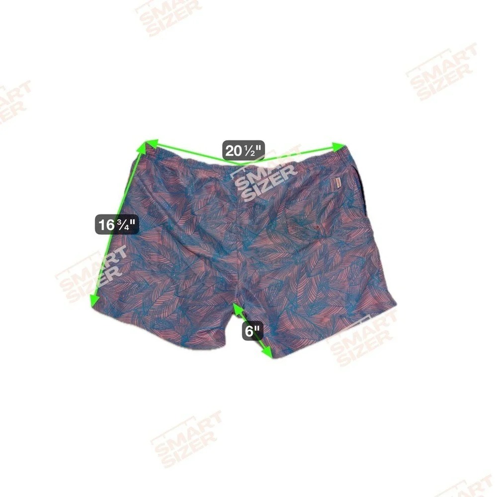 Chubbies Pink and Blue palm‎ fronds 6